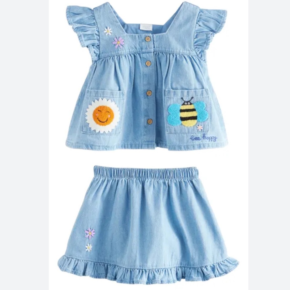 Summer top and skirt
